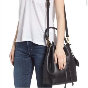 Madewell Black Leather Bag